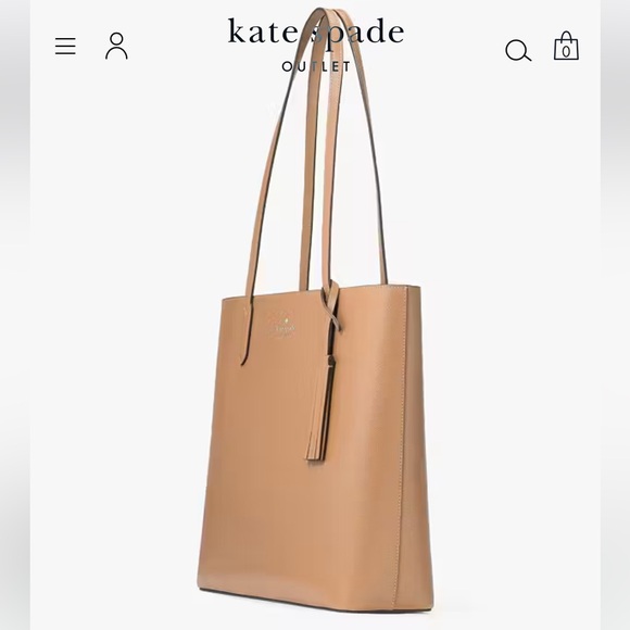 NWT Kate Spade Jana Tote Light Fawn - Picture 3 of 11